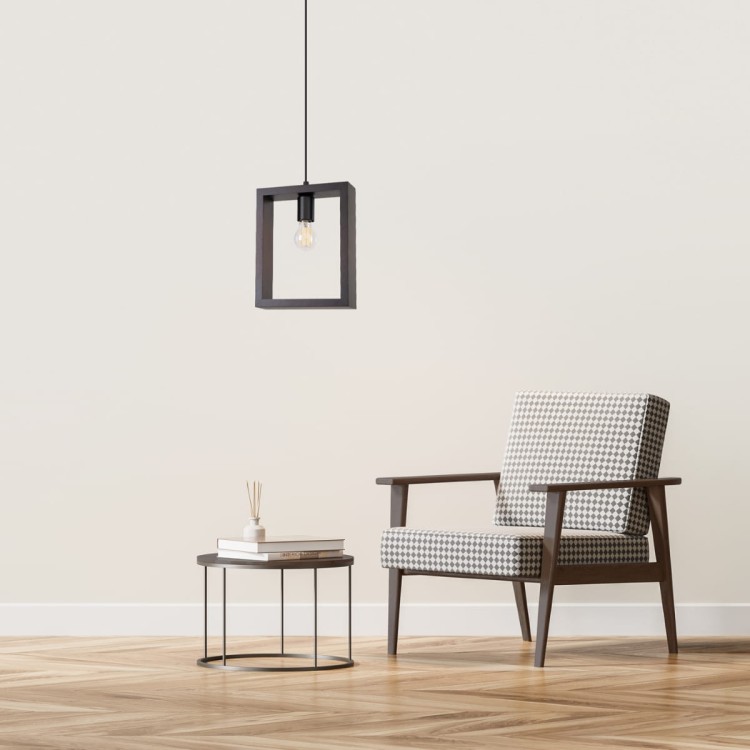 Żyrandol wiszący ARIES wenge