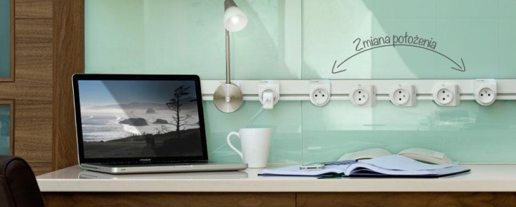 Listwa zasilająca MainLine System przenośnych gniazdek elektrycznych