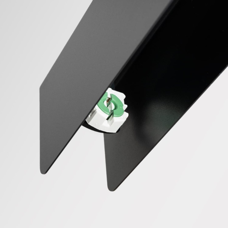 Lampa wisząca SPARK czarna gwint g13