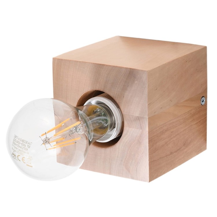 Kinkiet ARIZ naturalne drewno