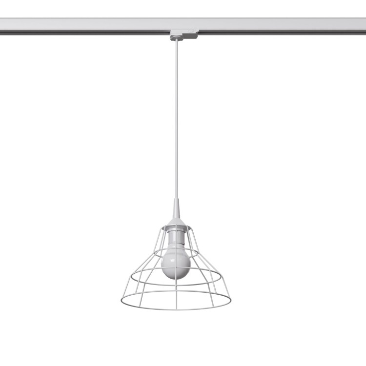 Lampa wisząca ANATA biała E27