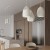 Lampa wisząca ceramiczna BUKANO w kuchnio-jadalni