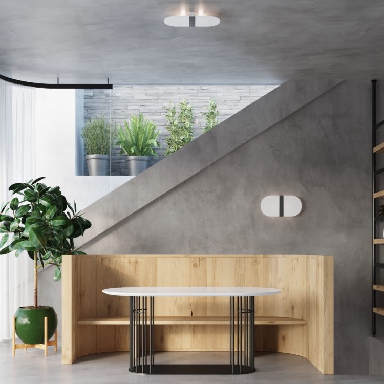 Plafony SALIA w pięknym salonie