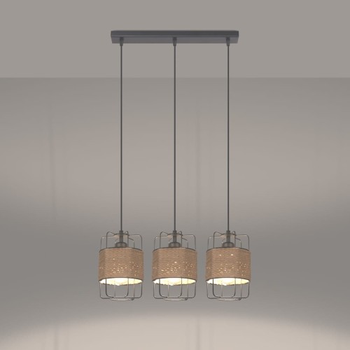 Lampa wisząca GIZUR 3L z żarówkami LED