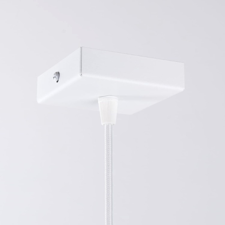 Lampa wisząca ARIES biała podsufitka