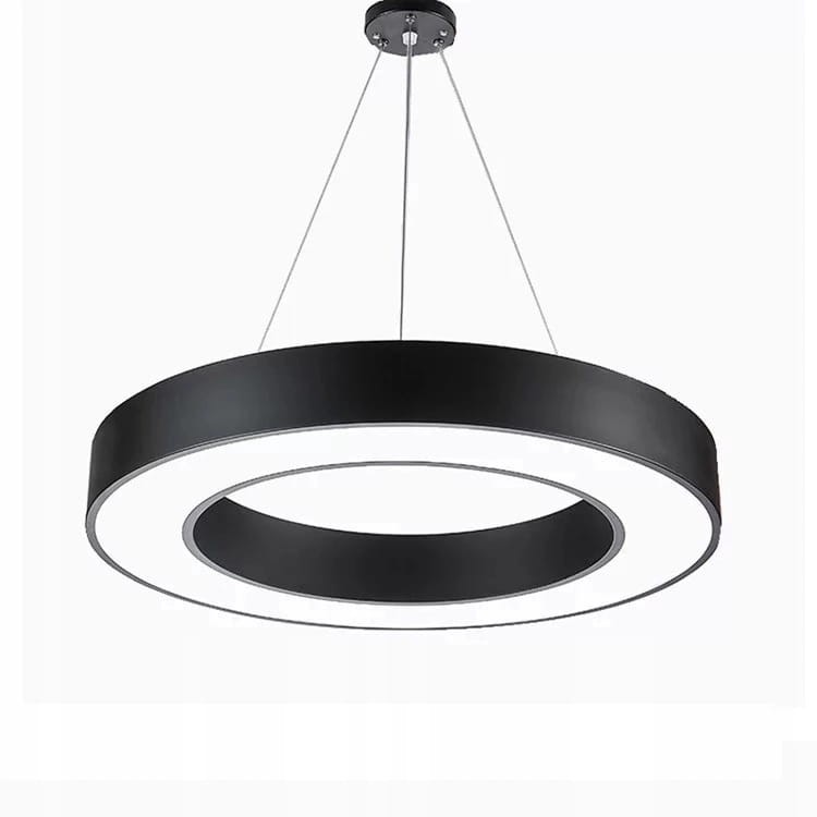 Lampa LED 72W5200lm "Okrąg" czarna NW