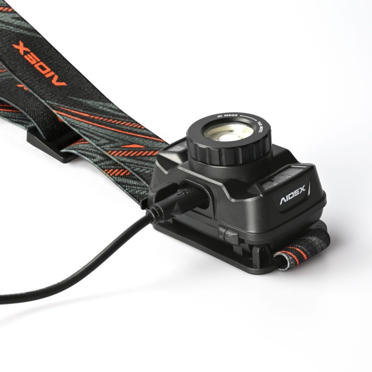 Latarka LED czołowa H045Z 270lm/5000K ładowanie akumulatorka