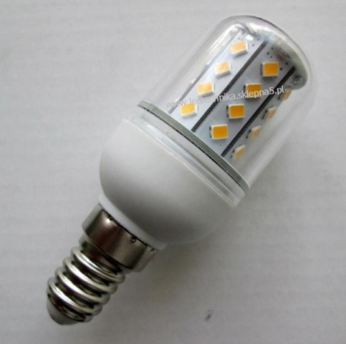 Żarówka Led E14 31SMD 2835H Cover Ciepła 4W/400lm
