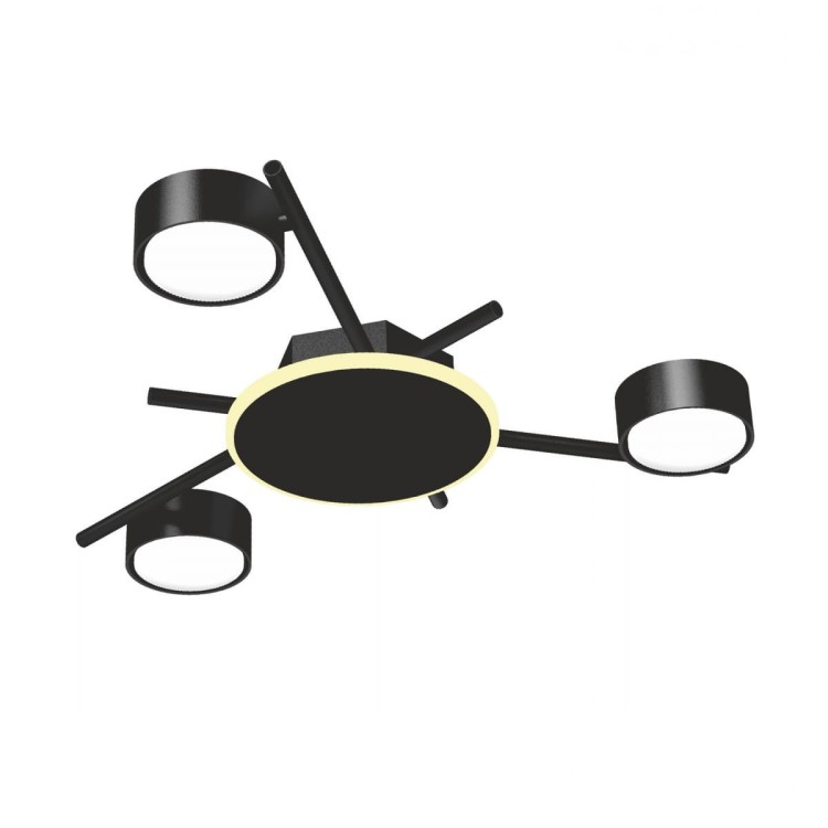 Oprawa sufitowa 3xLED GX53 z podświetleniem