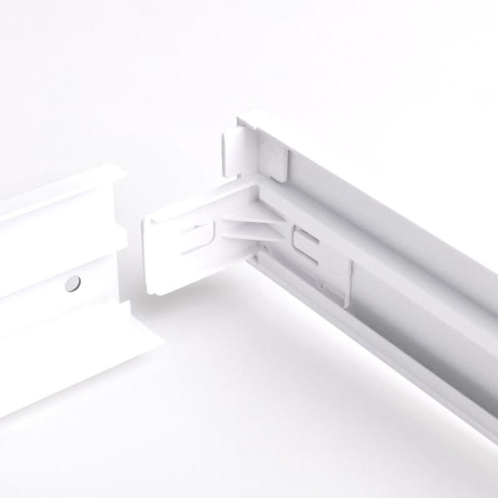 Ramka PVC 600x600x44 natynkowa do paneli kasetonowych typu zatrzask