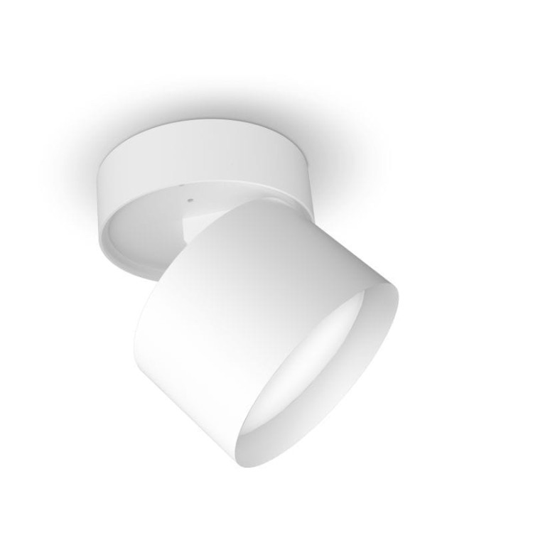 Oprawa punktowa LED GX53 ruchoma biała