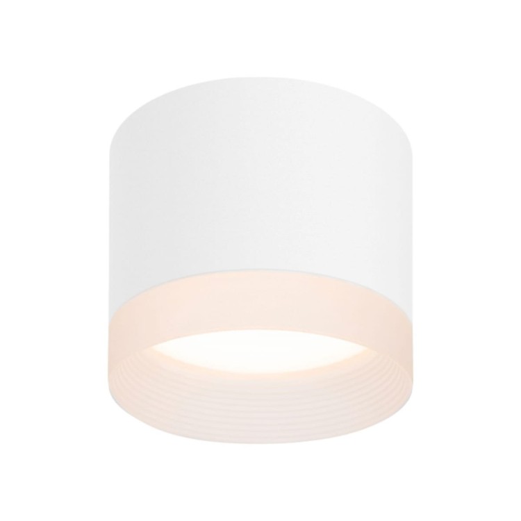 Oprawa sufitowa LED GX53 biała walcowata