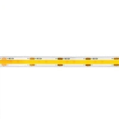 Taśma LED 480xCOB 1m 12V/9W-990lm barwa światła biała ciepła IP20