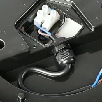 Wdoodporny plafon  LED 15W/1600 lm sposób podłączenia