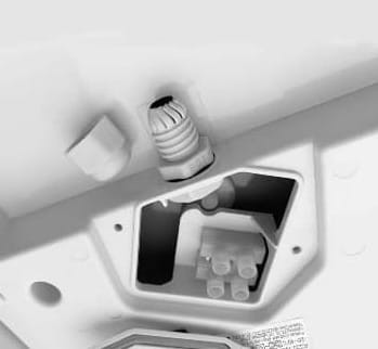 Wdoodporny plafon  LED 15W/1600 lm sposób podłączenia