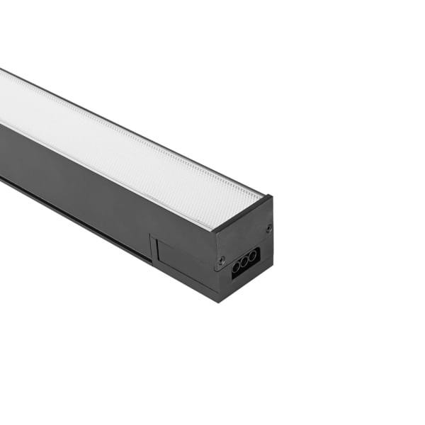 Czarna oprawa liniowa LED 50W/5000lm NW 120 cm czarna