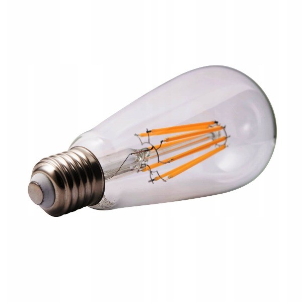 Żarówka LED E27 14W/1510lm WW filament Edison łezka