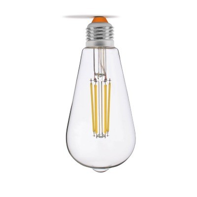 Żarówka LED E27 6W/630lm neutralna filament ściemnialna