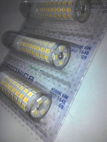 Żarówka LED G9 6W/550lm NW neutralna ściemnialna blister