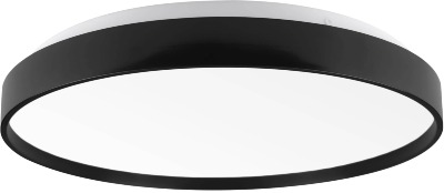 Lampa sufitowa okrągła czarna 48W/4920lm CCD neutralna