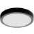 Panel LED czarny natynkowy okrągły 24W/2160lm NW