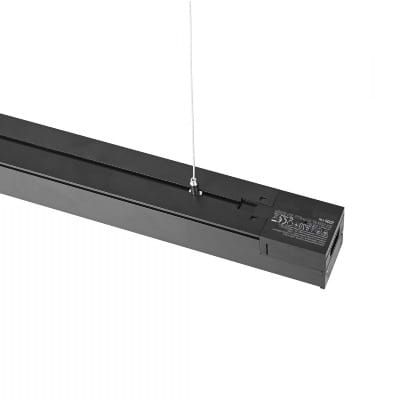 Oprawa liniowa montaż na linkach