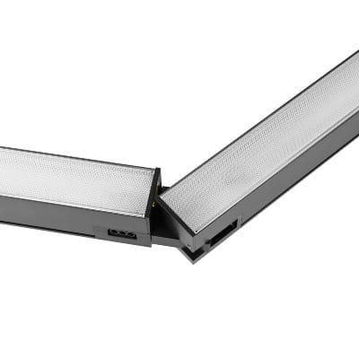 Oprawa liniowa LED 50W/5000lm NW 120 cm czarna możliwość łączenia pod dowolnym kątem