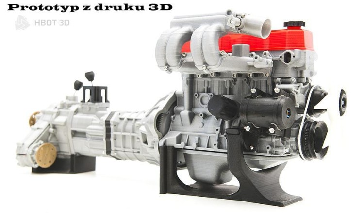 Drukarka 3D HBOT F300 wydruk