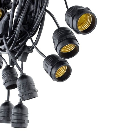 Girlanda dekoracyjna zewnętrzna 20x E27/20 metrów