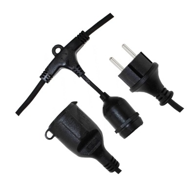 Łańcuch świetlny dekoracyjny E27 15 metrów