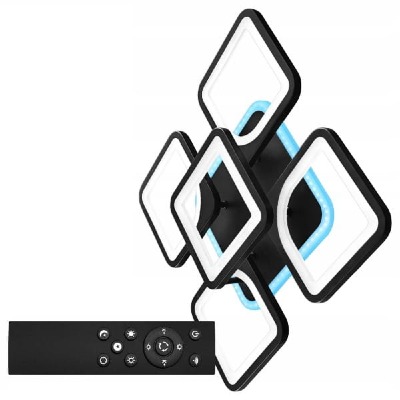 Lampa LED 72W/7900 lm "5x kwadrat"