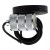 Oprawka sufitowa E27 metal loft vintage chrom