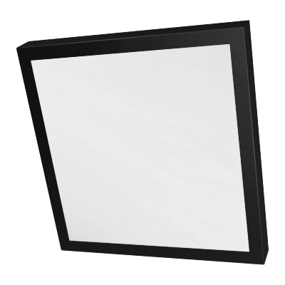 Panel LED natynkowy kwadrat czarny 36W/3240lm neutralny