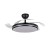 Lampa kompaktowa LED z wentylatorem czarna