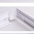 Ramka ALU 120x30x5,8 cm biała do montażu paneli kasetonowych LED natynkowo