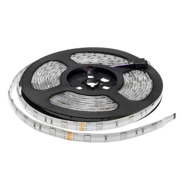 Taśma Led 30xSMD 5050 IP54 RGB 1m 12V/7,2W Wodoodporna