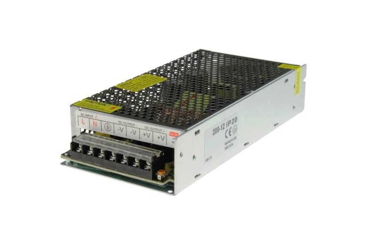 Zasilacz Led modułowy 12V/200W IP20
