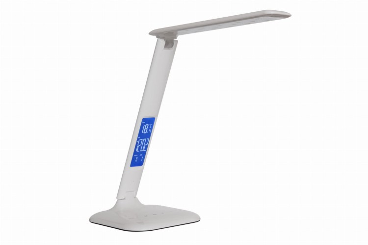 Lampka biurkowa LEDowa 5W Biała LCD Ściemnialna