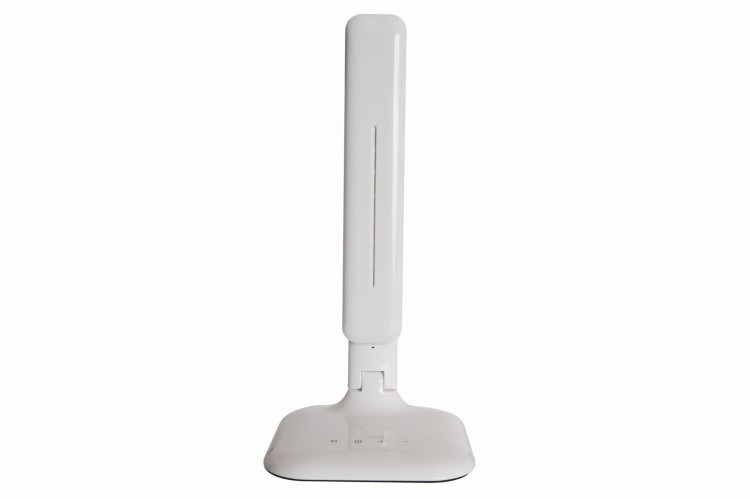 Lampka biurkowa LED 5W Biała LCD Ściemnialna Dim przód