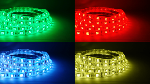 Taśma RGB wielokolorowa