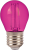 Żarówka LED E27 2W 60lm filament różowa