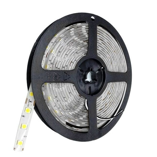 Taśma diodowa 60xSMD 5050 Niebieska 12V/72W/1000lm  Wodoodporna