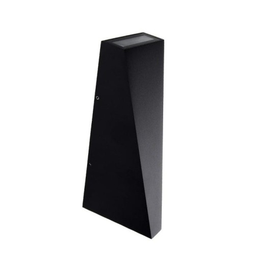 Oprawa Ścienna LED 6W/660lm Czarna Alu