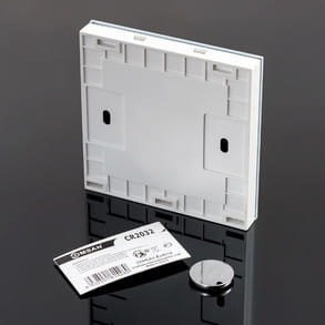 Schodowy wącznik LED dotykowy szklany biały dodatkowy RF