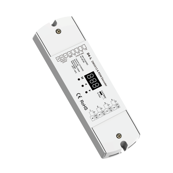 Dekoder DMX512 i RDM 4 kanałowy