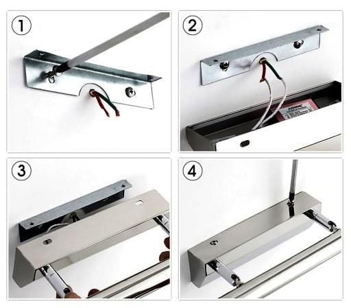Kinkiet LED 55cm 7W Neutralny NW montaż