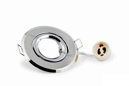 Oprawa do Led ruchoma Chrom + gniazdo GU10