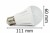 Żarówka Led E27 18SMD 2835H Ciepła 8W/720lm wymiary