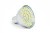 Żarówka Led MR16 24SMD 5050H Alu Zimna 12V DC 3,5W/260lm
