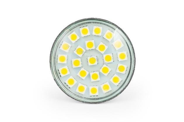 Żarówka Led MR16 24SMD 5050H Aluminiowa Zimna 12V DC 3,5W/260lm
